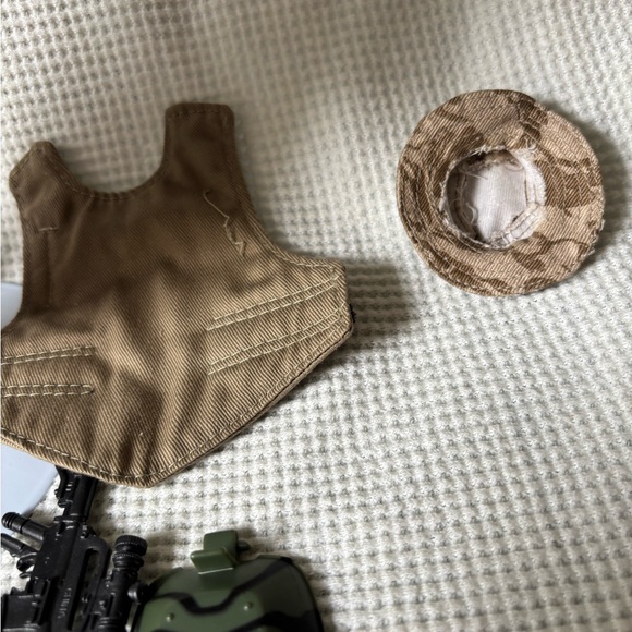 GI Joe 12” doll clothes jacket action military weapons gear 21st century